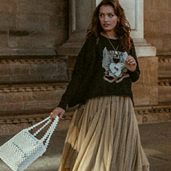 Dancing Outlaw Organic Sloppy Joe Sweater Spell Designs XS Cotton Tee - Picture 10 of 16